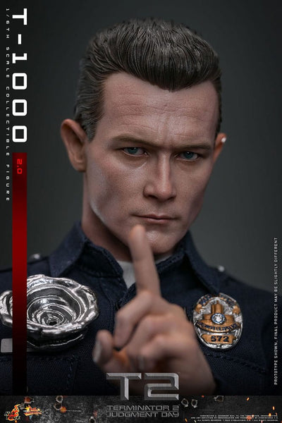 Terminator 2 Movie Masterpiece Action Figure 1/6 T-1000 (2.0) 31cm - Action Figures - Hot Toys - Hobby Figures UK