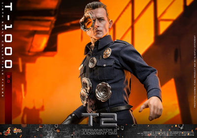 Terminator 2 Movie Masterpiece Action Figure 1/6 T-1000 (2.0) 31cm - Action Figures - Hot Toys - Hobby Figures UK