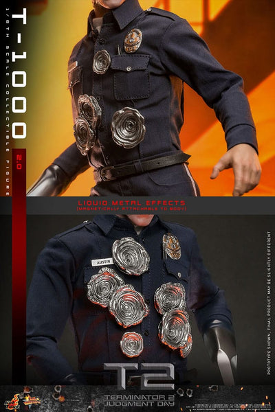 Terminator 2 Movie Masterpiece Action Figure 1/6 T-1000 (2.0) 31cm - Action Figures - Hot Toys - Hobby Figures UK