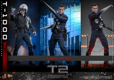 Terminator 2 Movie Masterpiece Action Figure 1/6 T-1000 (2.0) 31cm - Action Figures - Hot Toys - Hobby Figures UK