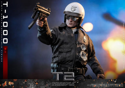 Terminator 2 Movie Masterpiece Action Figure 1/6 T-1000 (2.0) 31cm - Action Figures - Hot Toys - Hobby Figures UK