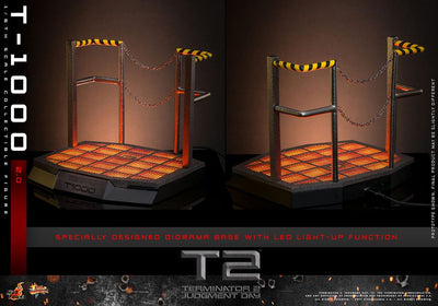 Terminator 2 Movie Masterpiece Action Figure 1/6 T-1000 (2.0) 31cm - Action Figures - Hot Toys - Hobby Figures UK