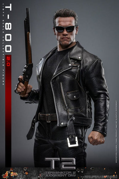 Terminator 2 Movie Masterpiece Action Figure 1/6 T-800 2.0 32cm