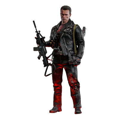 Terminator 2 Movie Masterpiece Action Figure 1/6 T-800 Battle Damaged Version 2.0 32cm - Action Figures - Hot Toys - Hobby Figures UK