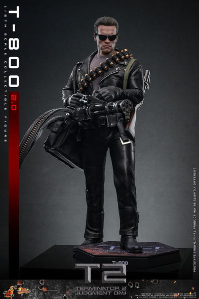 Terminator 2 Movie Masterpiece Action Figure 1/6 T-800 2.0 32cm