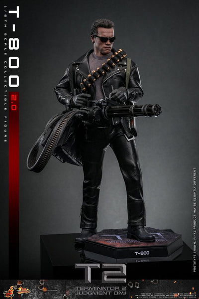 Terminator 2 Movie Masterpiece Action Figure 1/6 T-800 2.0 32cm
