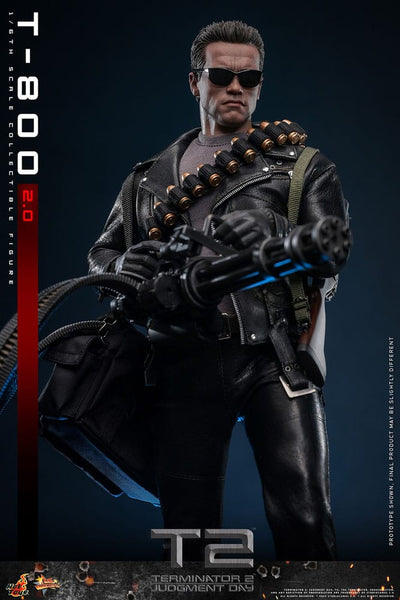 Terminator 2 Movie Masterpiece Action Figure 1/6 T-800 2.0 32cm