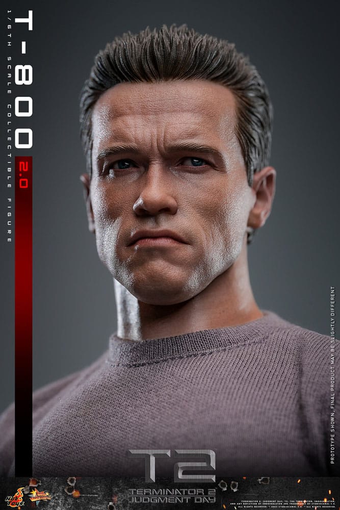 Terminator 2 Movie Masterpiece Action Figure 1/6 T-800 2.0 32cm
