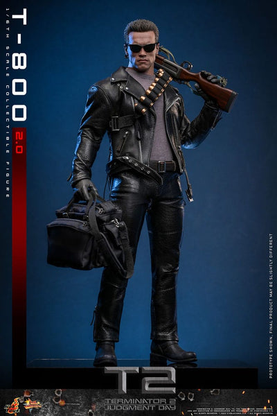 Terminator 2 Movie Masterpiece Action Figure 1/6 T-800 2.0 32cm