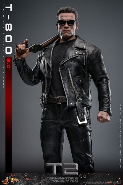 Terminator 2 Movie Masterpiece Action Figure 1/6 T-800 2.0 32cm