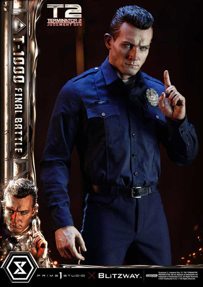 Terminator 2 Museum Masterline Series Statue 1/3 T-1000 Final Battle 73cm - Scale Statue - Prime 1 Studio - Hobby Figures UK