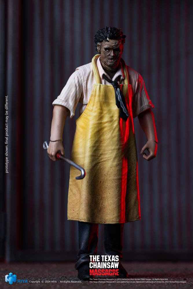 Texas Chainsaw Massacre (1974) Exquisite Mini Action Figure 1/18 LeatherFace - Killing Mask Standard Ver. 11cm - Action Figures - Hiya Toys - Hobby Figures UK