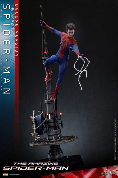 The Amazing Spider-Man Movie Masterpiece Action Figure 1/6 Spider-Man (Deluxe Version) 30cm - Action Figures - Hot Toys - Hobby Figures UK