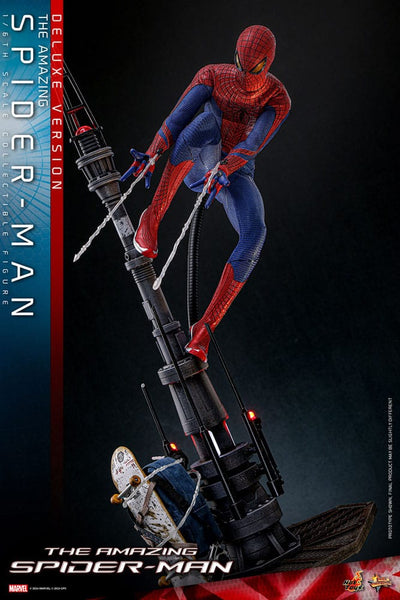 The Amazing Spider-Man Movie Masterpiece Action Figure 1/6 Spider-Man (Deluxe Version) 30cm - Action Figures - Hot Toys - Hobby Figures UK