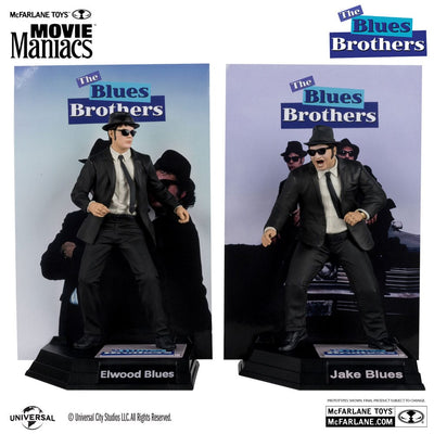 The Blues Brothers Movie Maniacs PVC Statue 2-Pack Jake & Elwood Blues (Gold Label) 15cm - Action Figures - McFarlane Toys - Hobby Figures UK