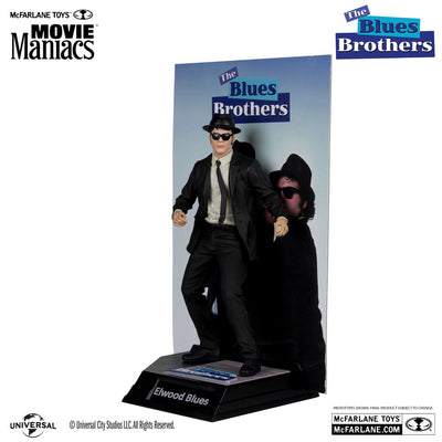 The Blues Brothers Movie Maniacs PVC Statue 2-Pack Jake & Elwood Blues (Gold Label) 15cm - Action Figures - McFarlane Toys - Hobby Figures UK