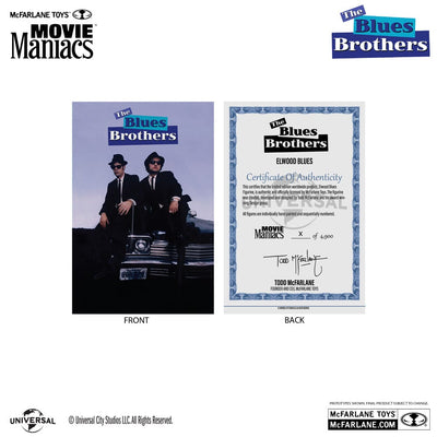 The Blues Brothers Movie Maniacs PVC Statue 2-Pack Jake & Elwood Blues (Gold Label) 15cm - Action Figures - McFarlane Toys - Hobby Figures UK