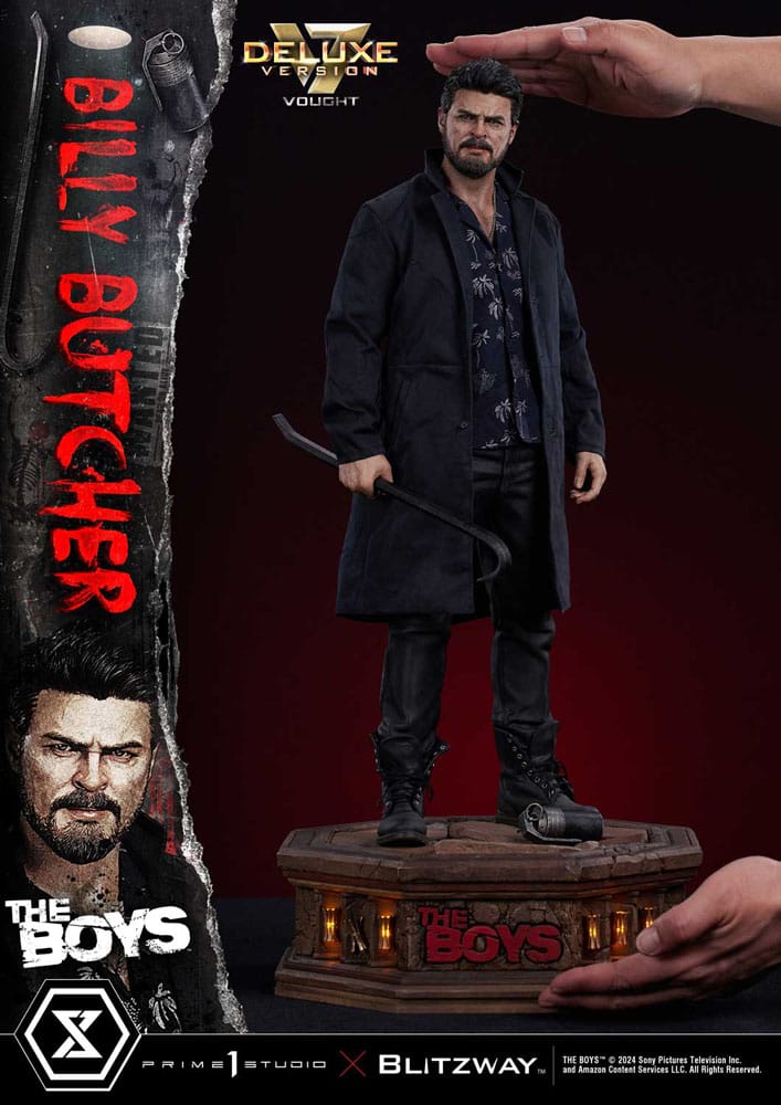 The Boys Premium Masterline Series Statue 1/4 William Billy Butcher Deluxe Version 57cm - Scale Statue - Prime 1 Studio - Hobby Figures UK