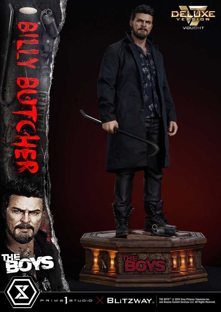 The Boys Premium Masterline Series Statue 1/4 William Billy Butcher Deluxe Version 57cm - Scale Statue - Prime 1 Studio - Hobby Figures UK