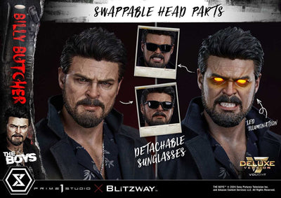 The Boys Premium Masterline Series Statue 1/4 William Billy Butcher Deluxe Version 57cm - Scale Statue - Prime 1 Studio - Hobby Figures UK