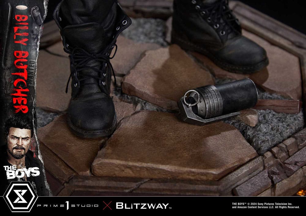 The Boys Premium Masterline Series Statue 1/4 William Billy Butcher 57cm - Scale Statue - Prime 1 Studio - Hobby Figures UK
