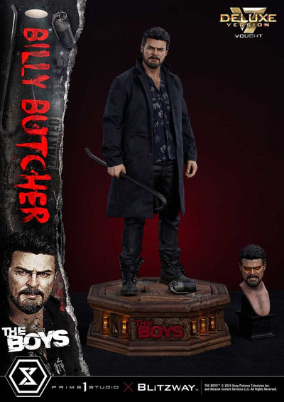 The Boys Premium Masterline Series Statue 1/4 William Billy Butcher Deluxe Version 57cm - Scale Statue - Prime 1 Studio - Hobby Figures UK