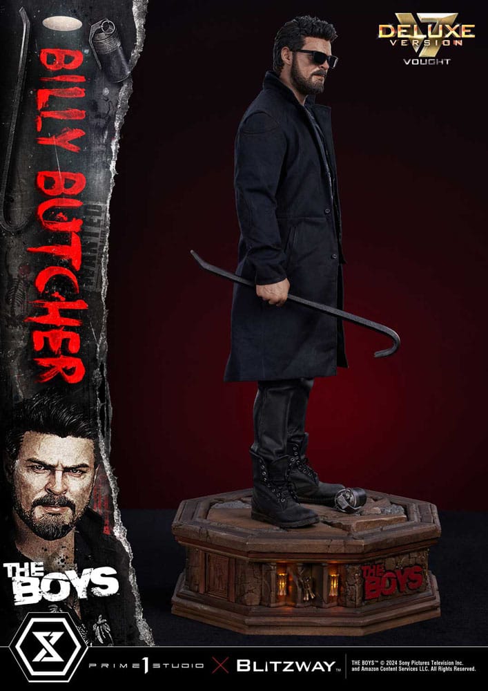 The Boys Premium Masterline Series Statue 1/4 William Billy Butcher Deluxe Version 57cm - Scale Statue - Prime 1 Studio - Hobby Figures UK