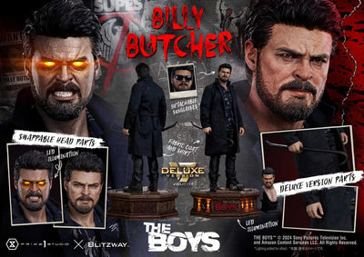The Boys Premium Masterline Series Statue 1/4 William Billy Butcher Deluxe Version 57cm - Scale Statue - Prime 1 Studio - Hobby Figures UK