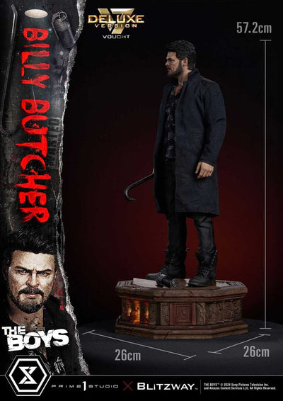 The Boys Premium Masterline Series Statue 1/4 William Billy Butcher Deluxe Version 57cm - Scale Statue - Prime 1 Studio - Hobby Figures UK