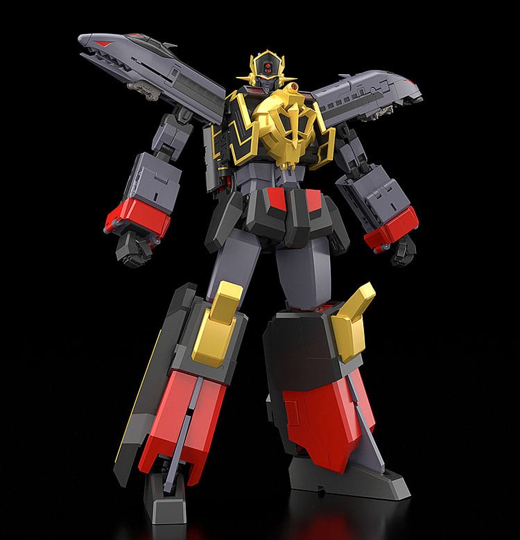 The Brave Express Might Gaine Action Figure The Gattai Black Might Gaine 26cm - Action Figures - Good Smile Company - Hobby Figures UK