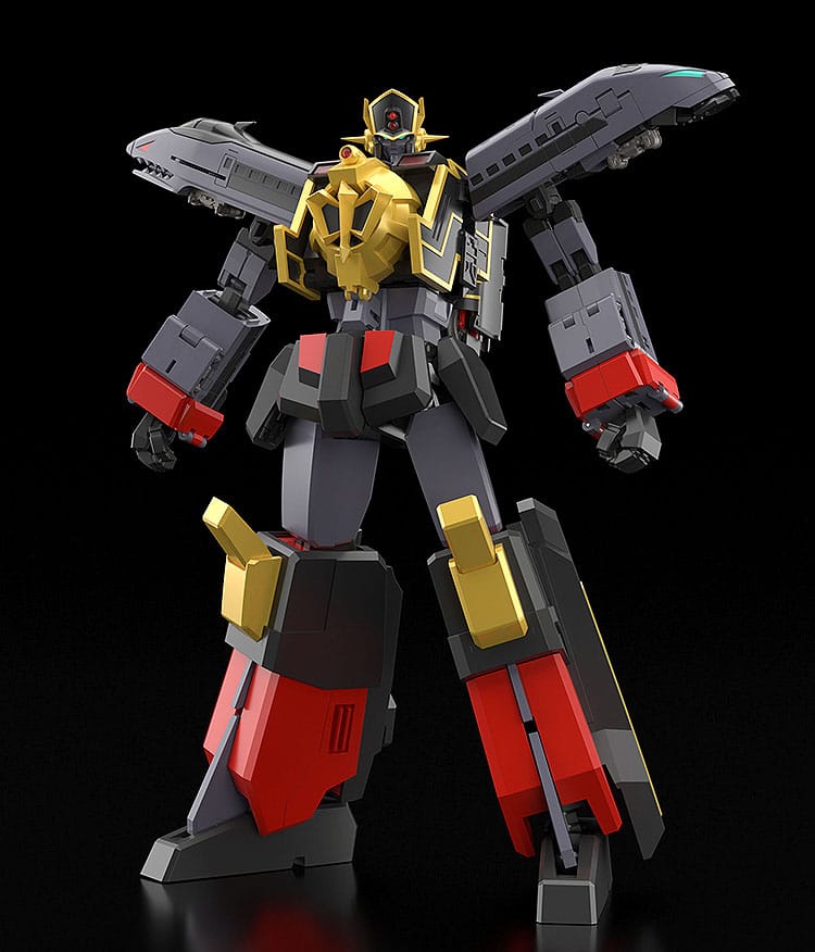 The Brave Express Might Gaine Action Figure The Gattai Black Might Gaine 26cm - Action Figures - Good Smile Company - Hobby Figures UK