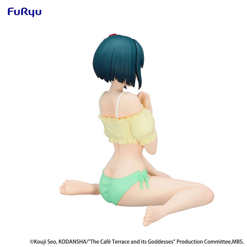 The Café Terrace and Its Goddesses Noodle Stopper PVC Statue Shiragiku Ono 10cm - Scale Statue - Furyu - Hobby Figures UK