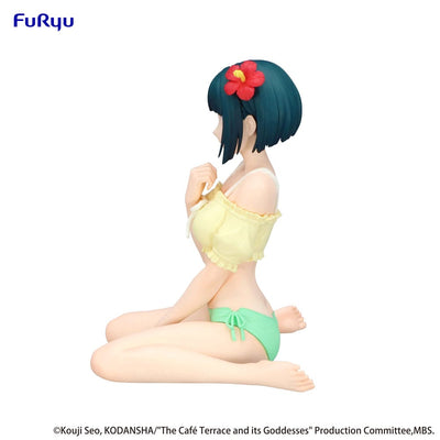 The Café Terrace and Its Goddesses Noodle Stopper PVC Statue Shiragiku Ono 10cm - Scale Statue - Furyu - Hobby Figures UK