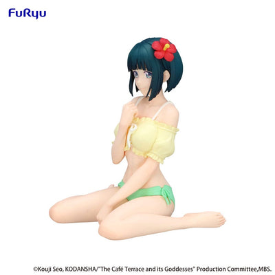 The Café Terrace and Its Goddesses Noodle Stopper PVC Statue Shiragiku Ono 10cm - Scale Statue - Furyu - Hobby Figures UK