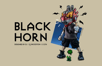 The Circle Action Figure Kit 1/12 Black Horn Year of the Loong Limited Edition 16cm - Action Figures - D_One Studio - Hobby Figures UK