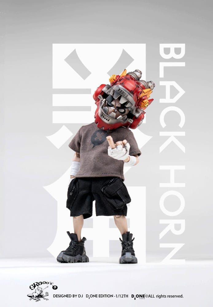 The Circle Action Figure Kit 1/12 Black Horn Year of the Loong Limited Edition 16cm - Action Figures - D_One Studio - Hobby Figures UK