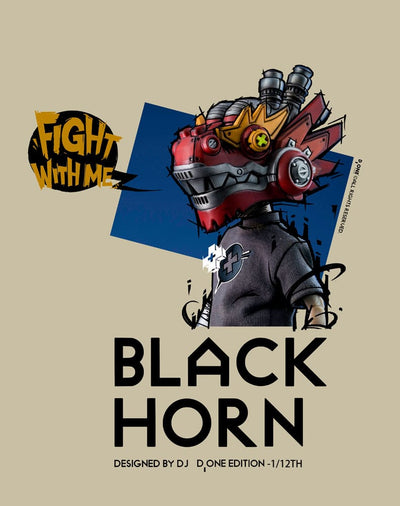 The Circle Action Figure Kit 1/12 Black Horn Year of the Loong Limited Edition 16cm - Action Figures - D_One Studio - Hobby Figures UK