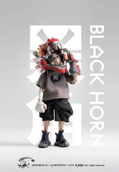 The Circle Action Figure Kit 1/12 Black Horn Year of the Loong Limited Edition 16cm - Action Figures - D_One Studio - Hobby Figures UK