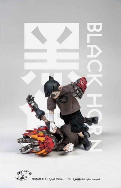 The Circle Action Figure Kit 1/12 Black Horn Year of the Loong Limited Edition 16cm - Action Figures - D_One Studio - Hobby Figures UK