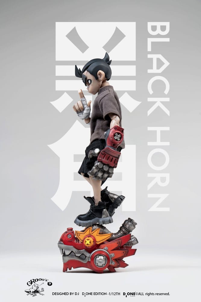 The Circle Action Figure Kit 1/12 Black Horn Year of the Loong Limited Edition 16cm - Action Figures - D_One Studio - Hobby Figures UK