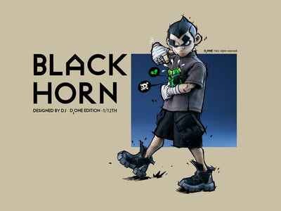 The Circle Action Figure Kit 1/12 Black Horn Year of the Loong Limited Edition 16cm - Action Figures - D_One Studio - Hobby Figures UK