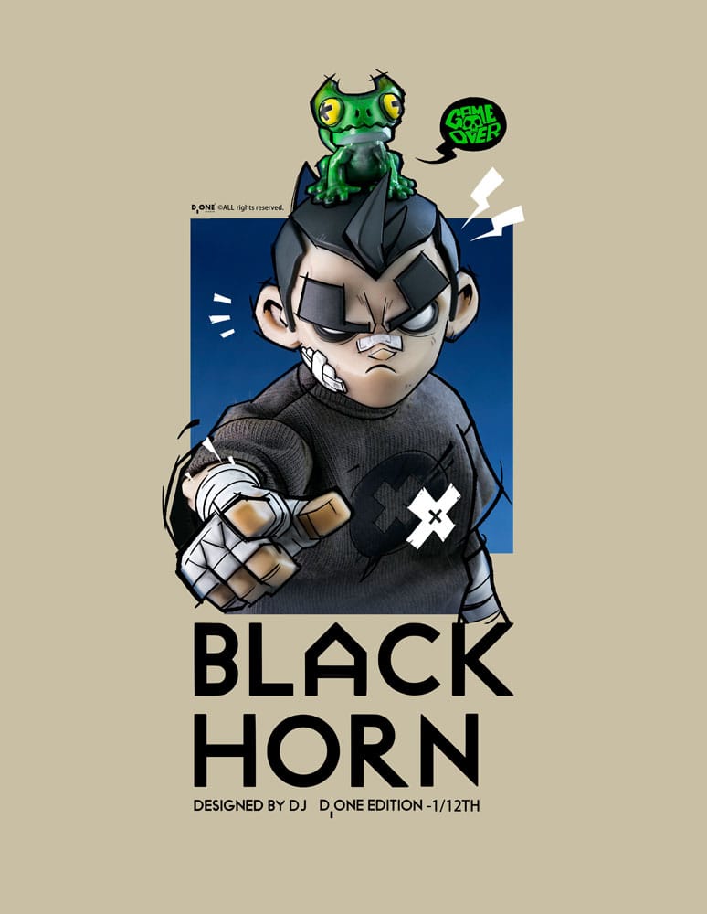The Circle Action Figure Kit 1/12 Black Horn Year of the Loong Limited Edition 16cm - Action Figures - D_One Studio - Hobby Figures UK