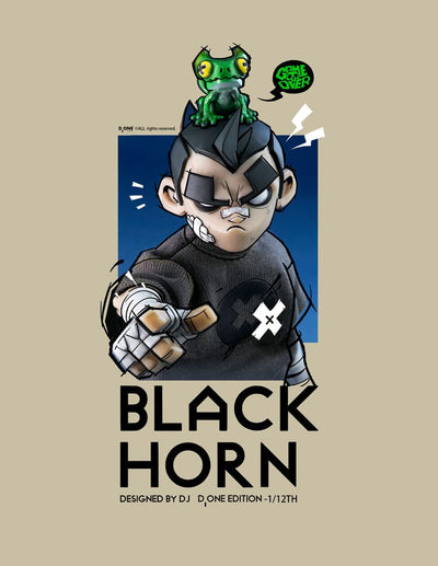 The Circle Action Figure Kit 1/12 Black Horn Year of the Loong Limited Edition 16cm - Action Figures - D_One Studio - Hobby Figures UK
