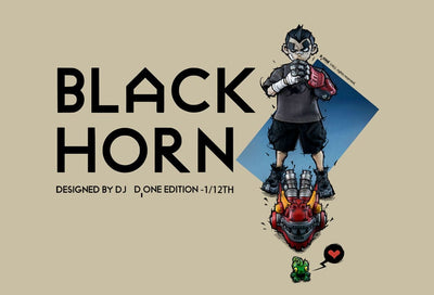 The Circle Action Figure Kit 1/12 Black Horn Year of the Loong Limited Edition 16cm - Action Figures - D_One Studio - Hobby Figures UK