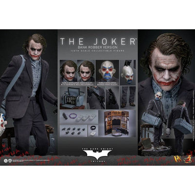 The Dark Knight DX Action Figure 1/6 The Joker (Bank Robber Version) 30cm - Action Figures - Hot Toys - Hobby Figures UK