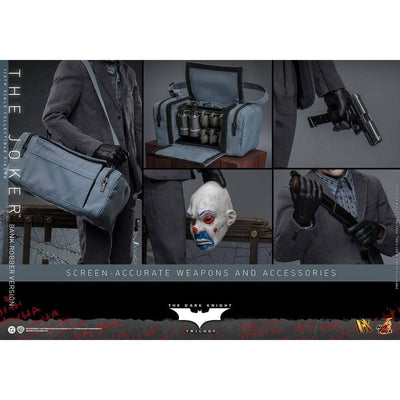 The Dark Knight DX Action Figure 1/6 The Joker (Bank Robber Version) 30cm - Action Figures - Hot Toys - Hobby Figures UK