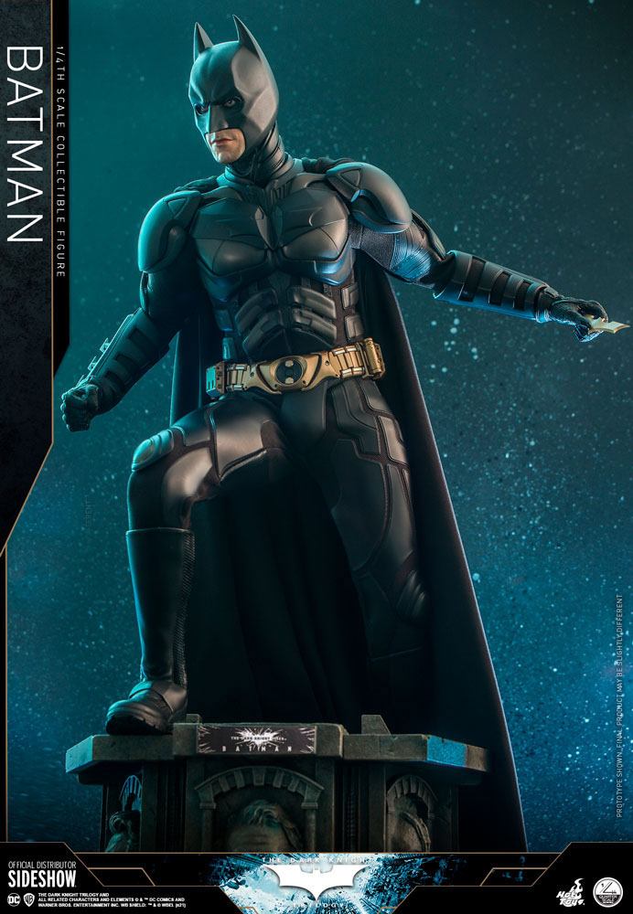 The Dark Knight Trilogy Quarter Scale Series Action Figure 1/4 Batman 47cm - Action Figures - Hot Toys - Hobby Figures UK