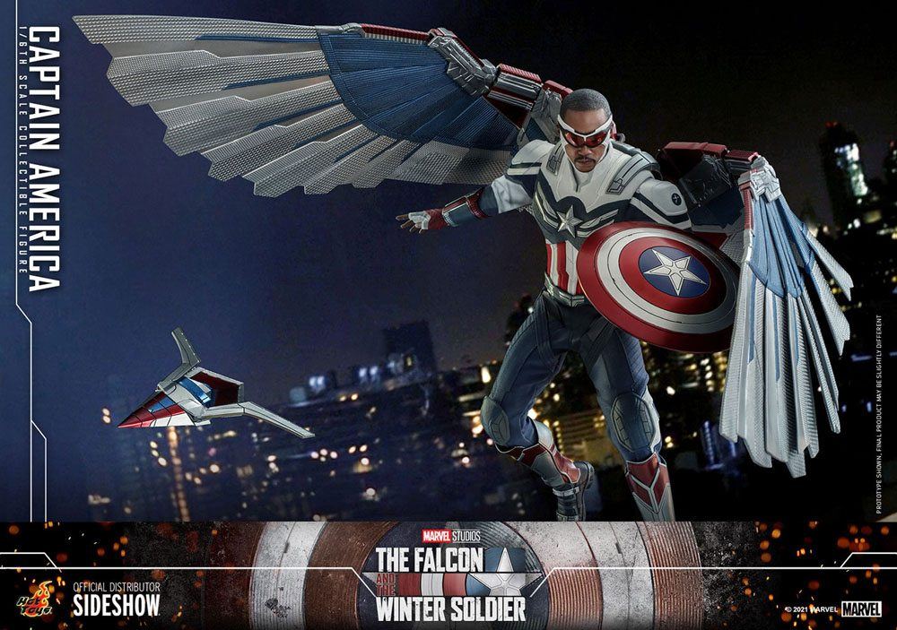 The Falcon and The Winter Soldier Action Figure 1/6 Captain America 30cm - Action Figures - Hot Toys - Hobby Figures UK