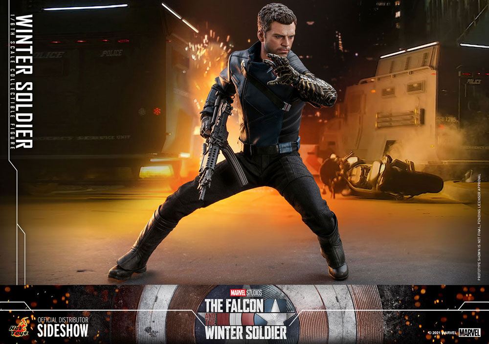 The Falcon and The Winter Soldier Action Figure 1/6 Winter Soldier 30cm - Action Figures - Hot Toys - Hobby Figures UK