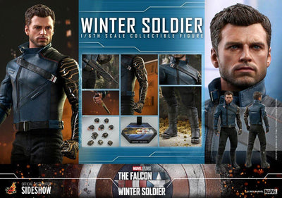 The Falcon and The Winter Soldier Action Figure 1/6 Winter Soldier 30cm - Action Figures - Hot Toys - Hobby Figures UK